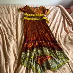 A Common Thread V-Neck Maxi Dress